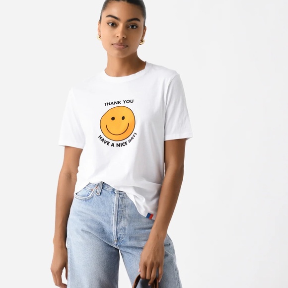 Kule Happy Face T Shirt - Picture 1 of 5